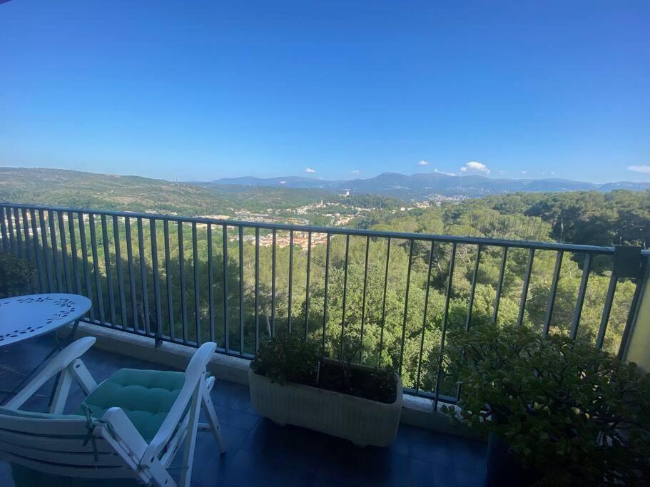 2-Room 60 M², Panoramic View, 2 Balconies, 50M Pool Cagnes-sur-Mer Eksteriør bilde